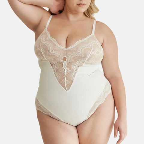 Sculpting Lace Shapewear Bodysuit