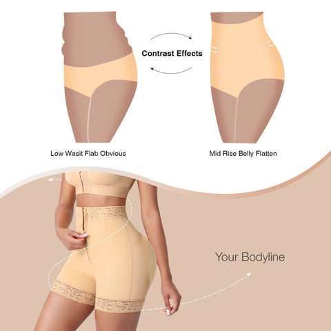 Woobilly®Boned Sculpt High Waist Shorts