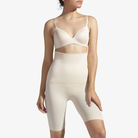 High Waisted Body Shaper Shorts Shapewear