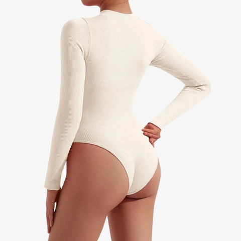 Knit Ribbed Seamless Bodysuit