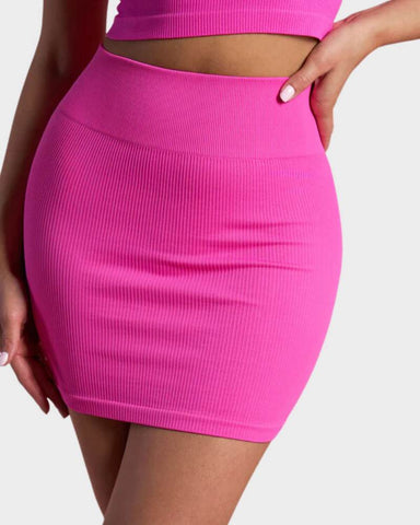 Basic Casual Mini Bodycon Skirt