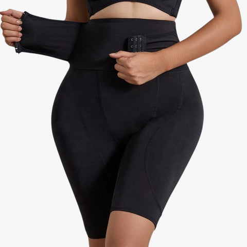 High Waist Hip-Padded Shapewear Shorts