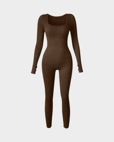 Long Sleeve Full Body Shaper Bodysuit