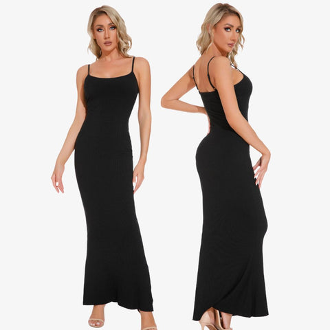 Tight Shaper Dress with Slim Tummy and Built-in 360° Firm and Slimming Butt Lifter