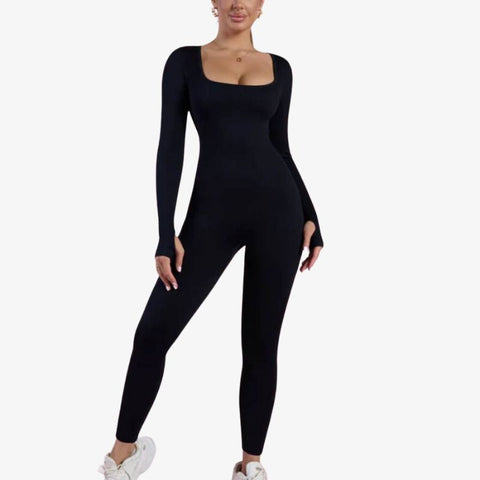 Long Sleeve Full Body Shaper Bodysuit