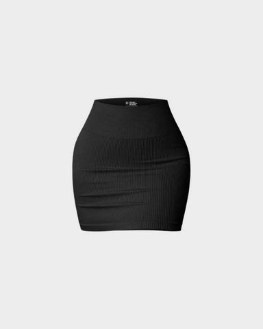 Basic Casual Mini Bodycon Skirt