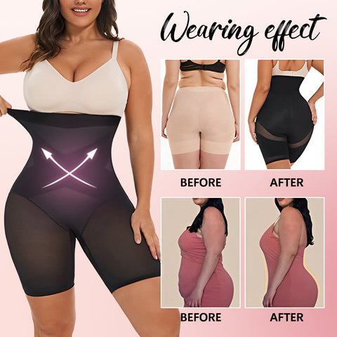 Cross Compression Thigh and Waist Shaper