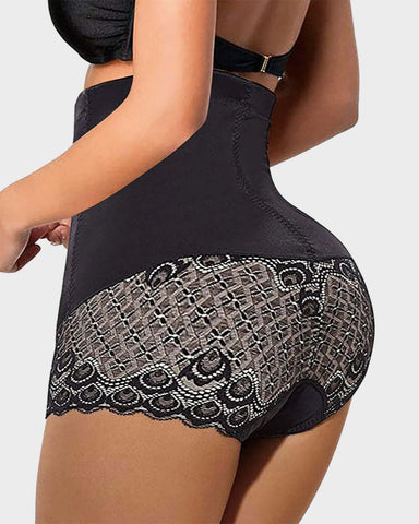 High Waist Lace Butt Lifter