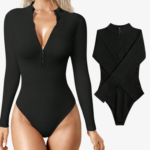 Knit Ribbed Seamless Bodysuit