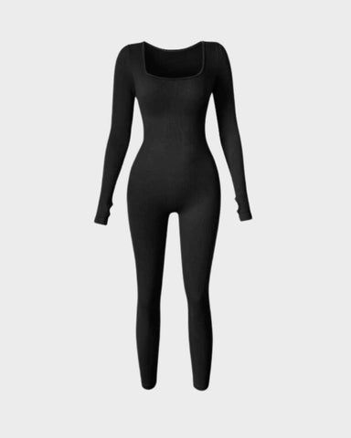 Long Sleeve Full Body Shaper Bodysuit