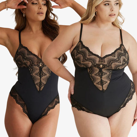 Sculpting Lace Shapewear Bodysuit