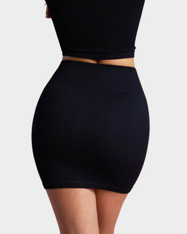 Basic Casual Mini Bodycon Skirt