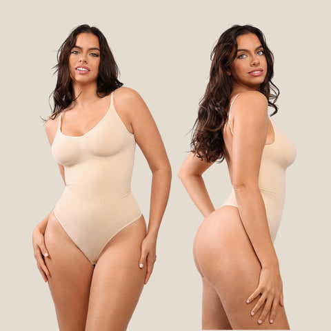 Low Back Seamless Tummy Control Bodysuit Shapewear