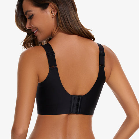 Woobilly®Enhanced w Support Adjustment Comfort Bra-Black+Grey+Nude