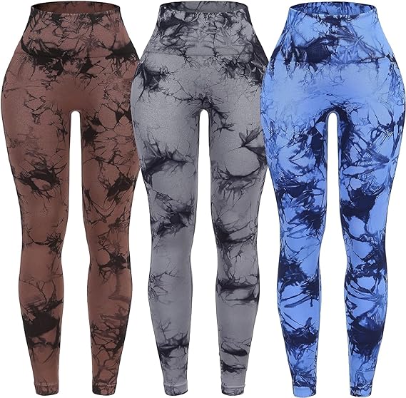 Women's Tie Dye High Stretch High Waist Leggings Yoga Pants