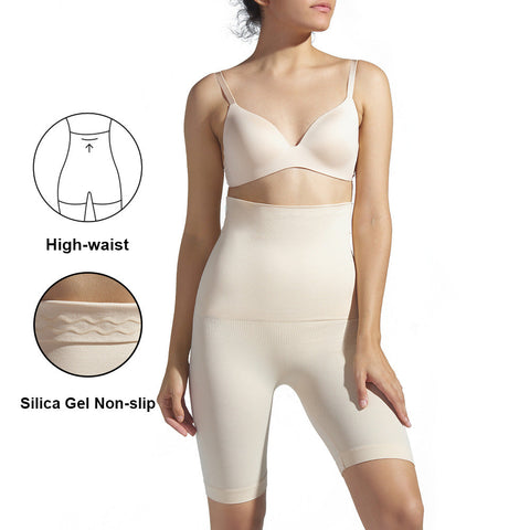 High Waisted Body Shaper Shorts Shapewear