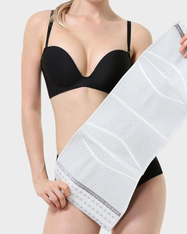 Breathable White Waist Trainer