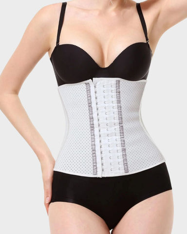 Breathable White Waist Trainer