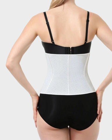 Breathable White Waist Trainer